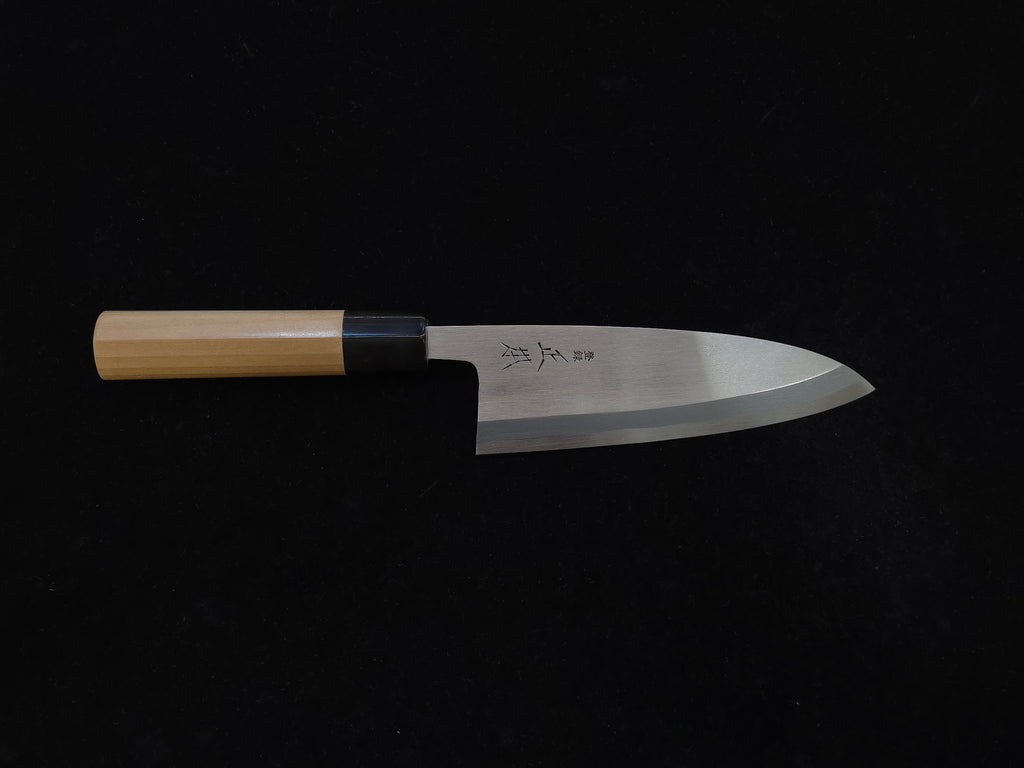 正本總本店白二鋼本霞出刃165mm連鞘