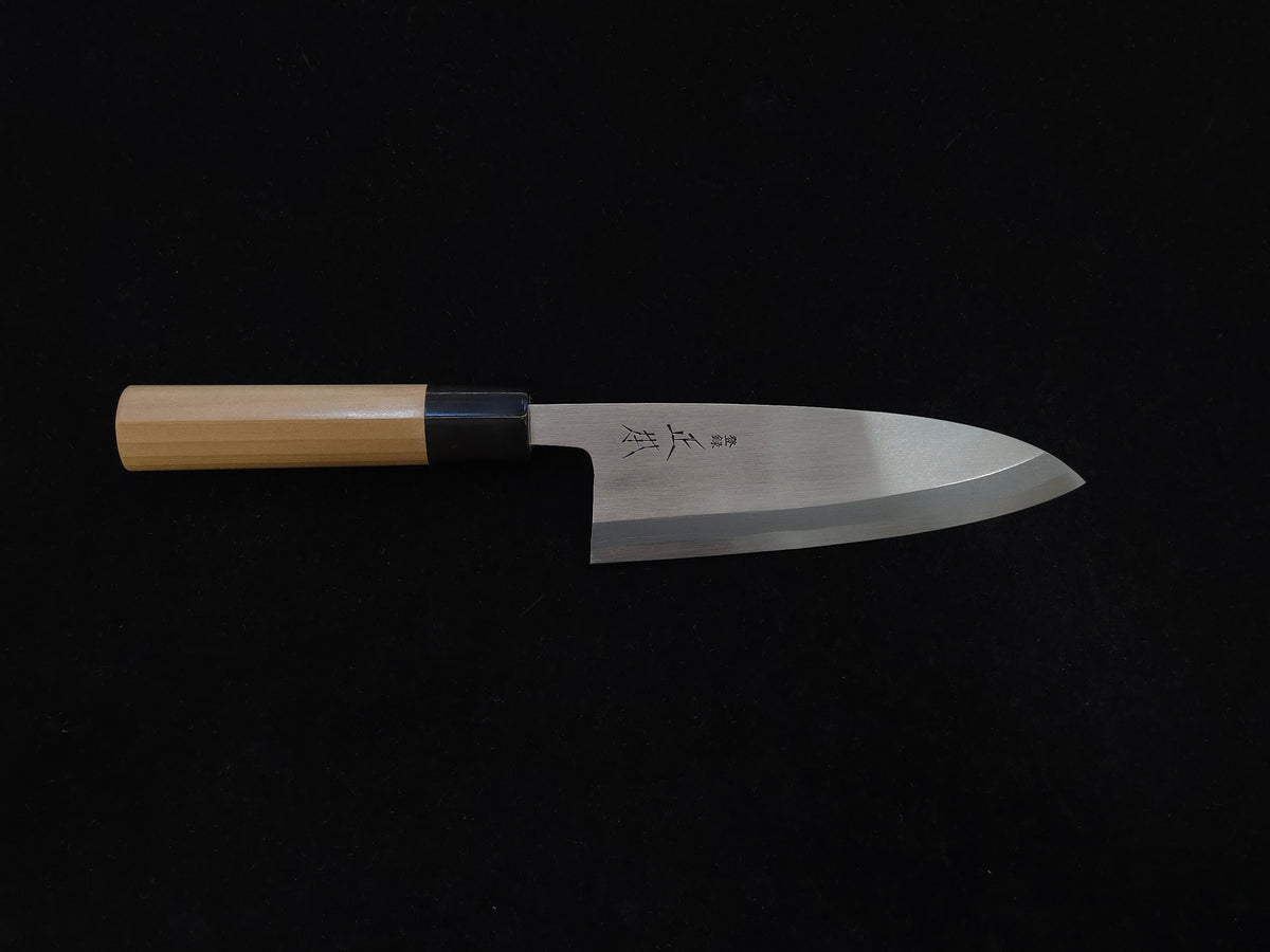 正本總本店白二鋼本霞出刃165mm連鞘