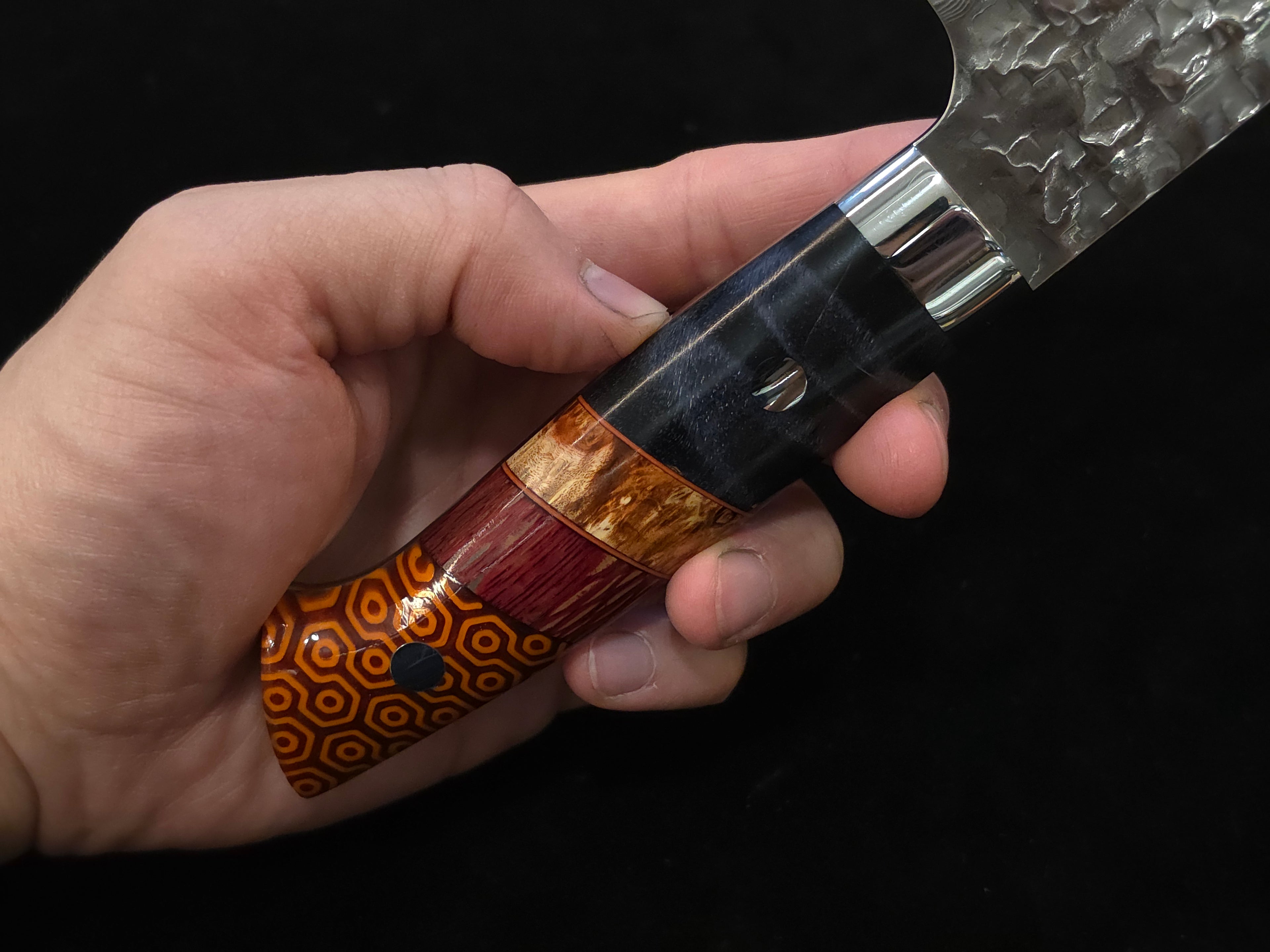 Takeshi Saji Tsuchime VG-10 Santoku 180mm