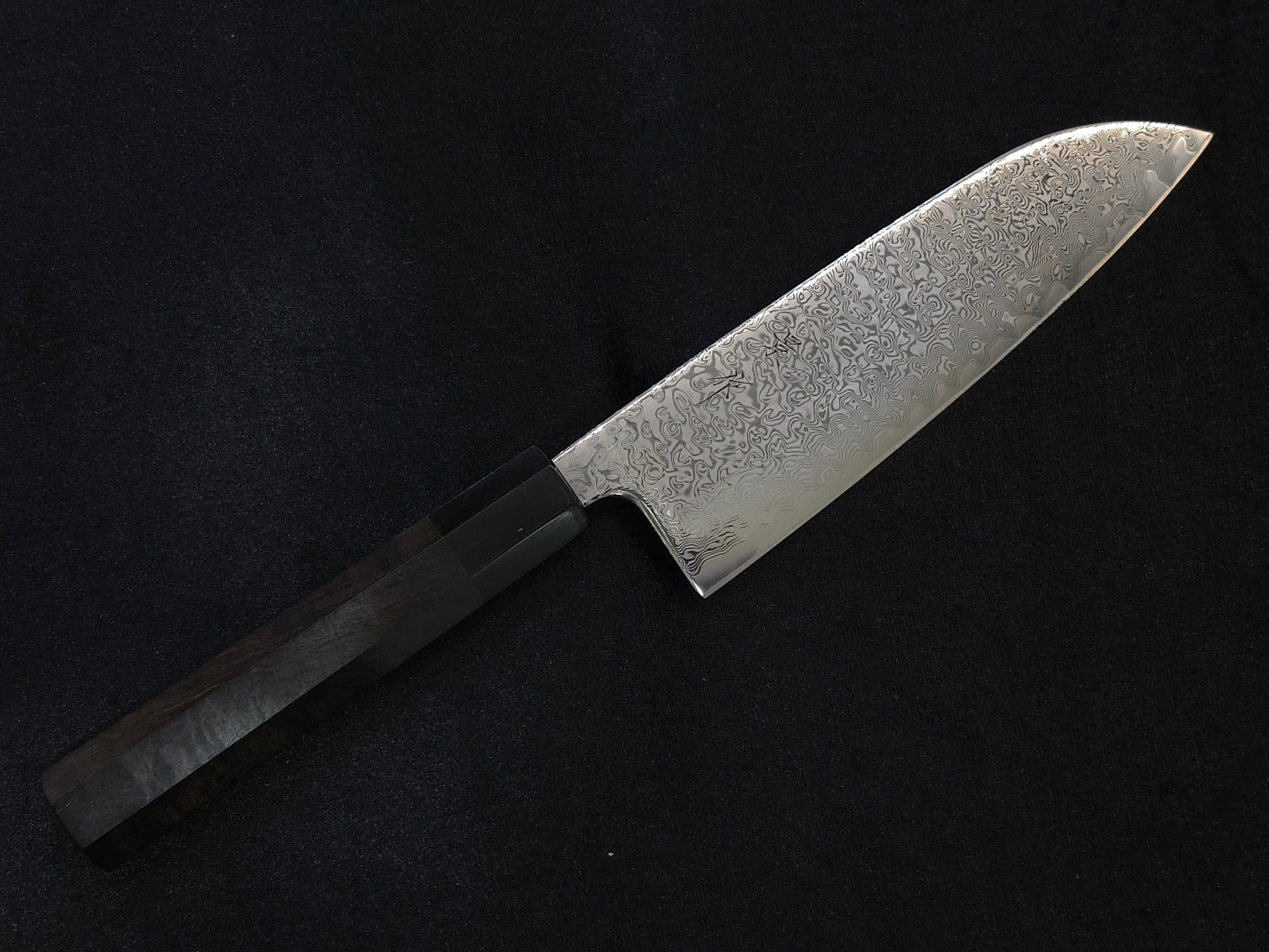 King SRS-13 Damascus Santoku 165mm