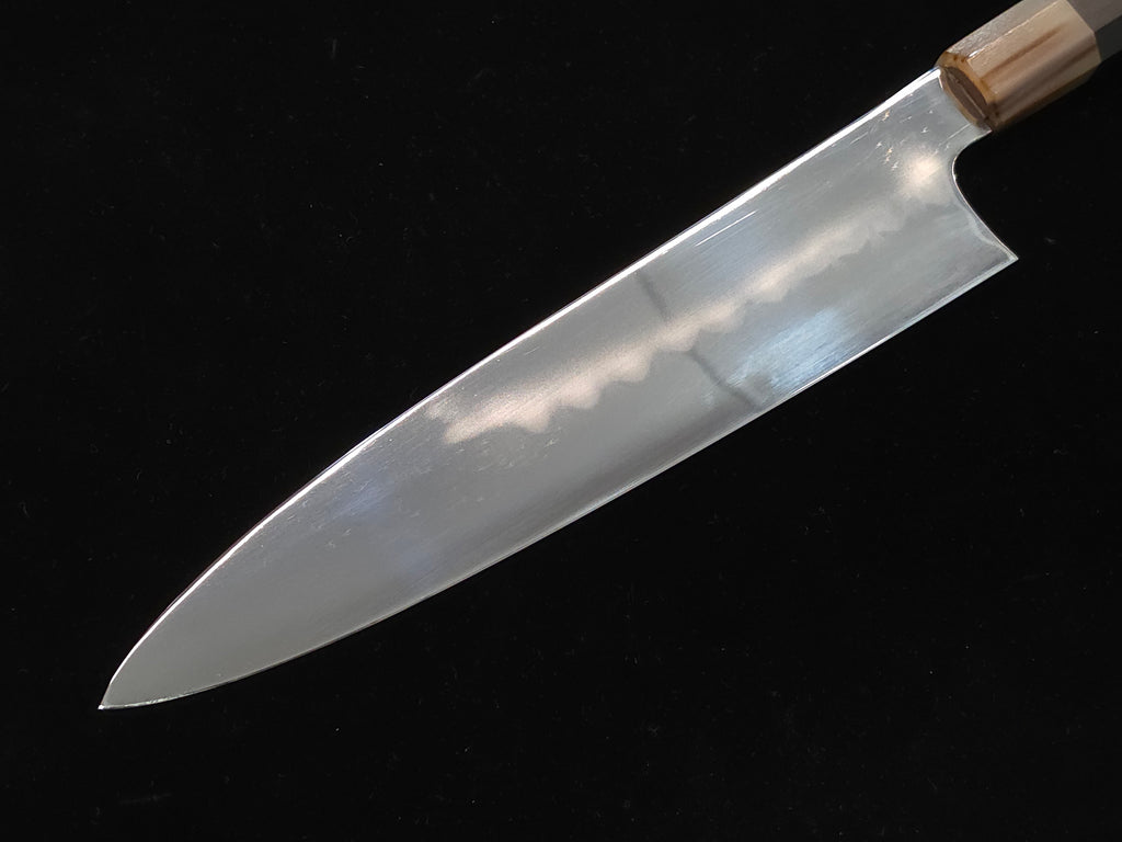 佑成白二鋼水本燒牛刀240mm