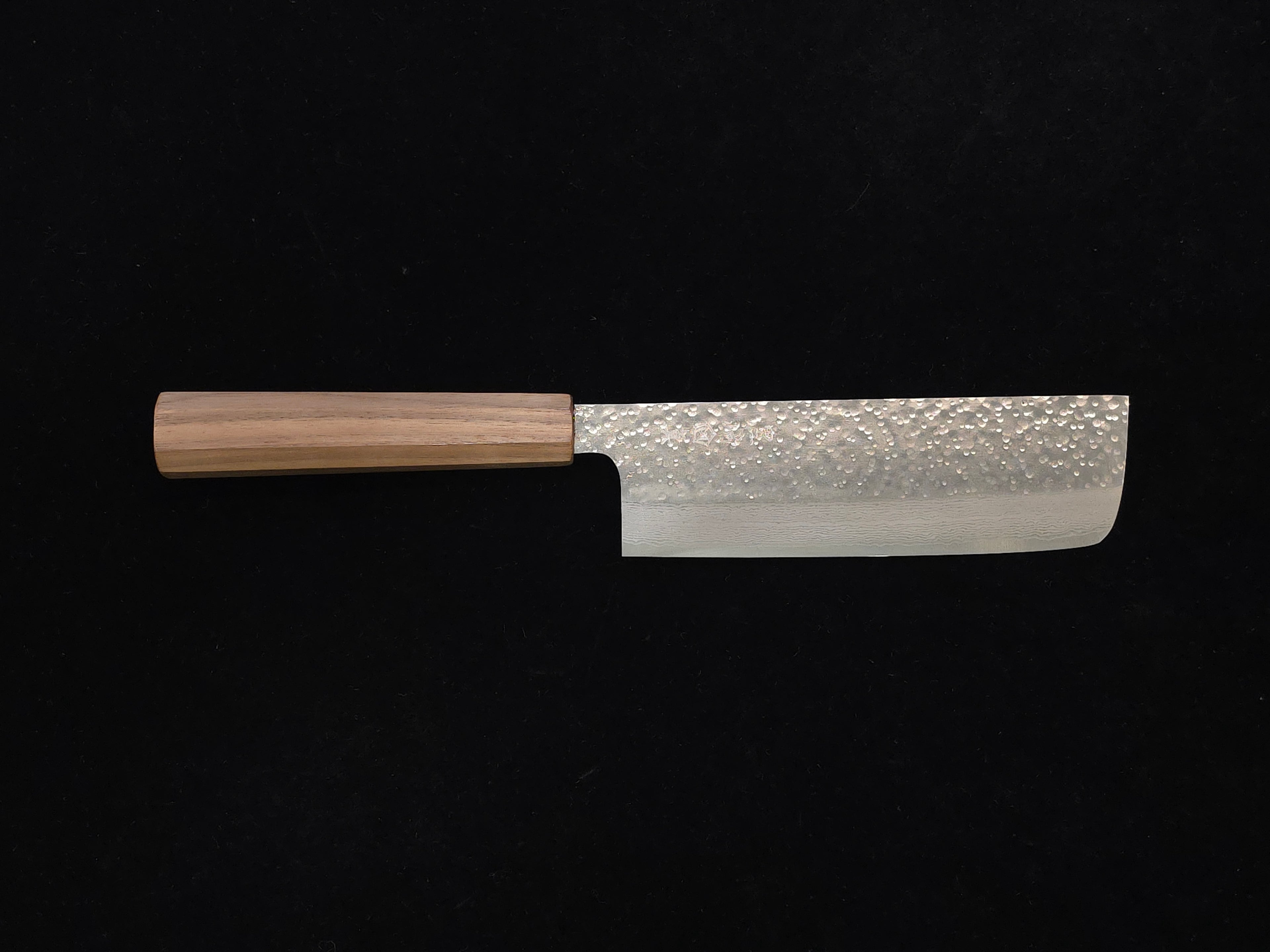 黑崎真VG7鎚目大馬士革菜切165mm