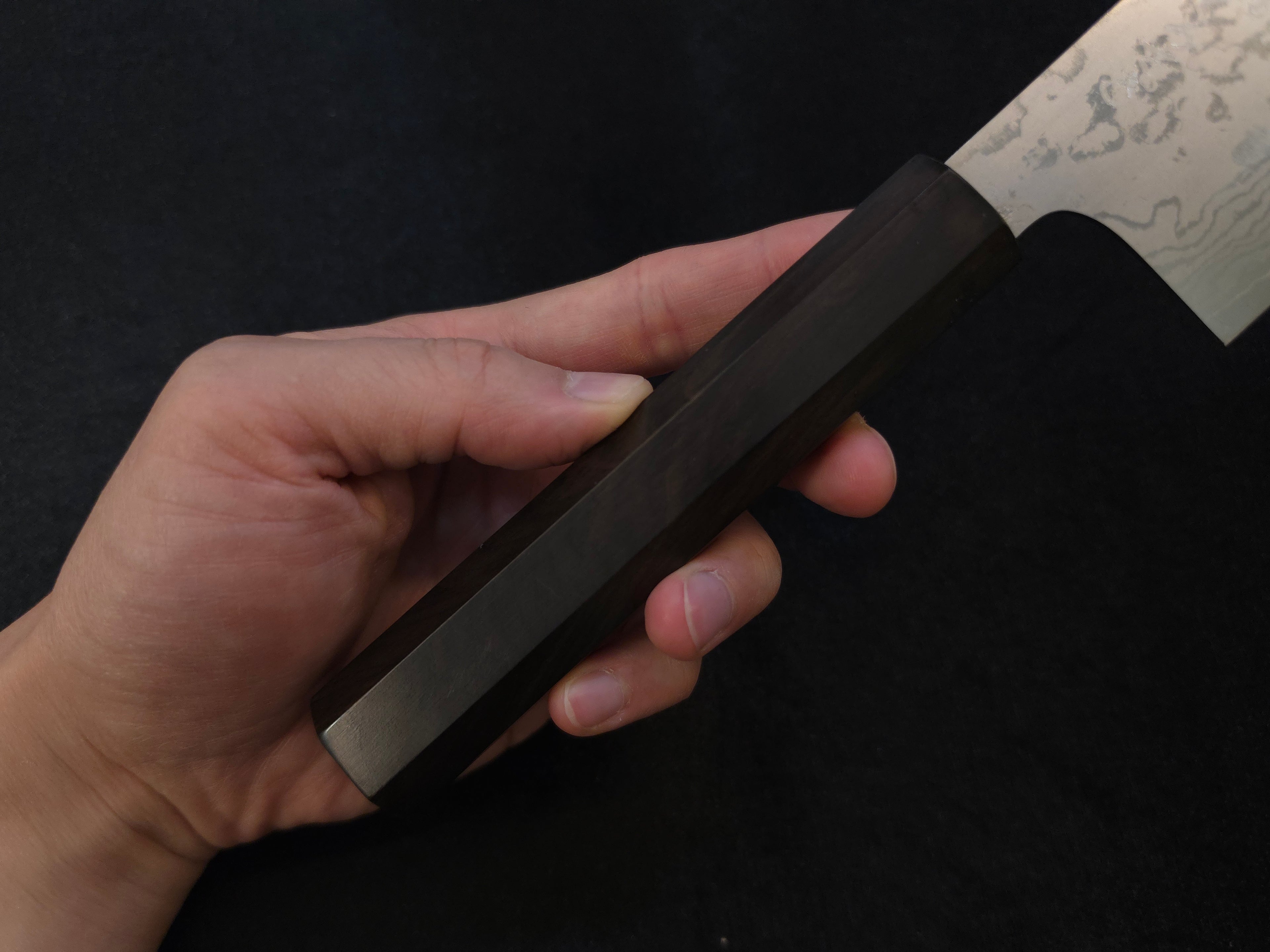 Makoto Kurosaki VG-7 Damascus Santoku 165mm