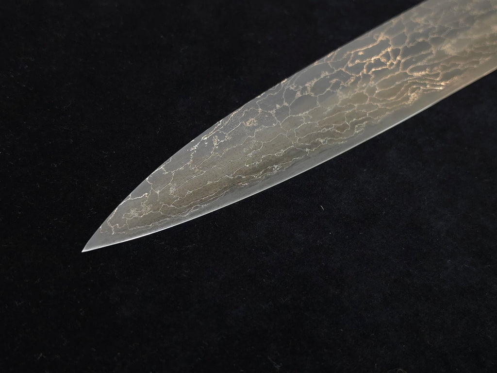 Naoki Mazaki Beads Damascus Shirogami 1 Sujihiki 300mm