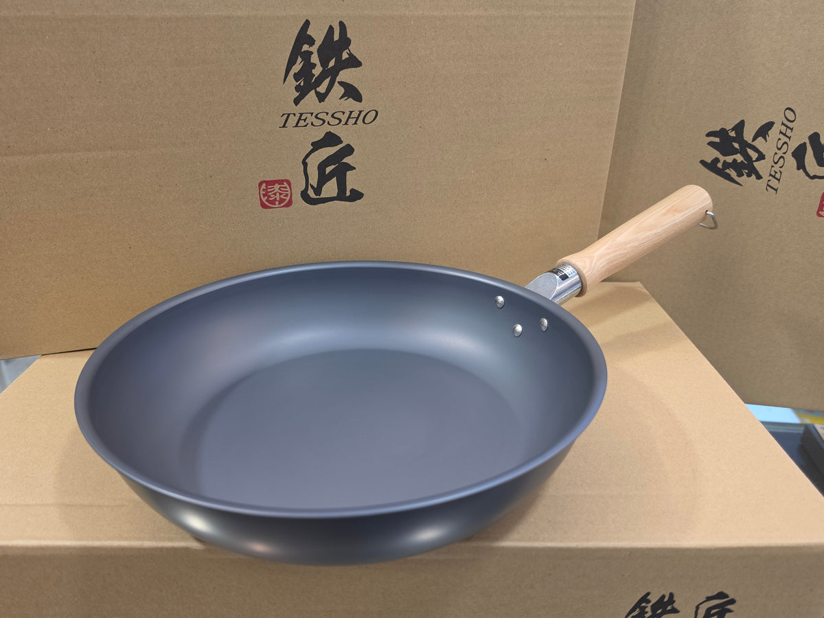 鐵匠窒化鐵平底煎鍋26cm