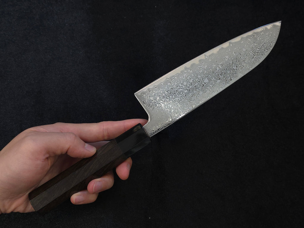 King SRS-13 Damascus Santoku 165mm
