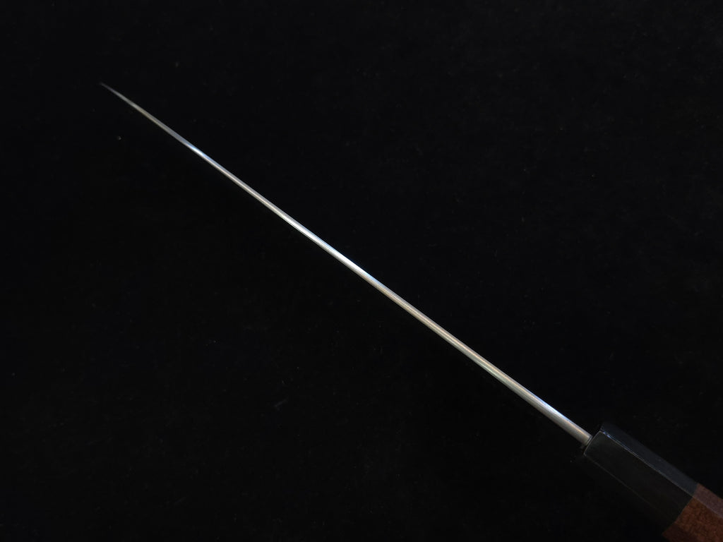 涌井聡宏白二鋼牛刀240mm(龍鱗木手柄)