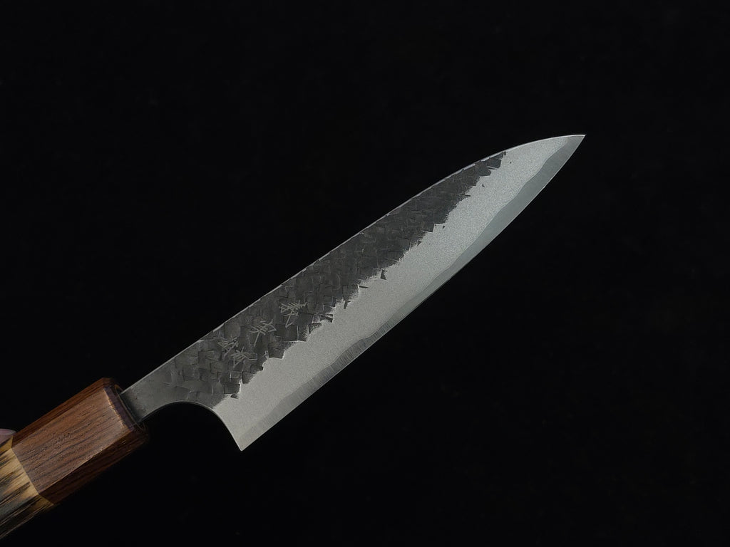 Yoshimi Kato Aogami Super Kurochi Petty 120mm