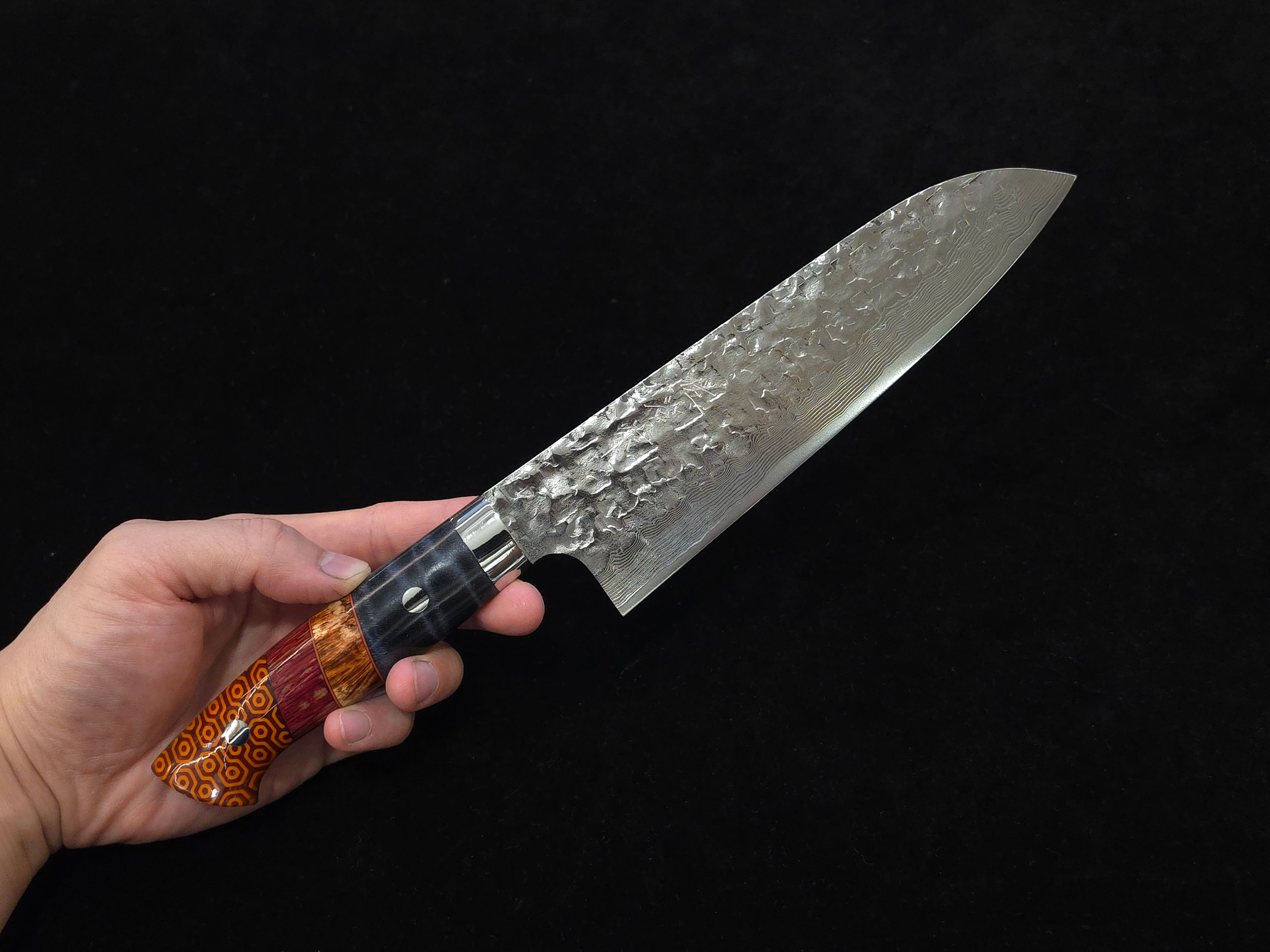 Takeshi Saji Tsuchime VG-10 Santoku 180mm