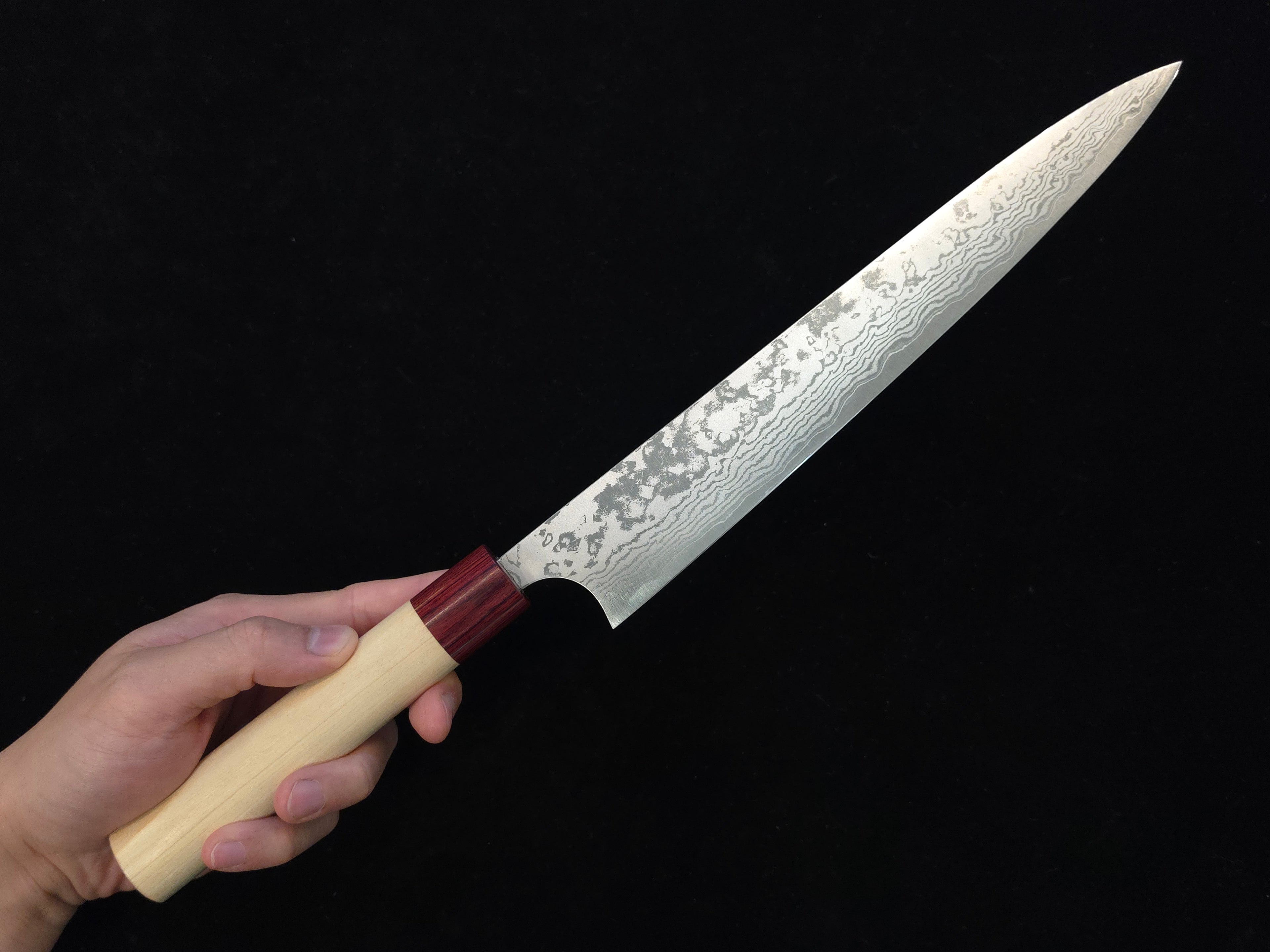 Masakage Kiri VG-10 Damascus Sujihiki 270mm