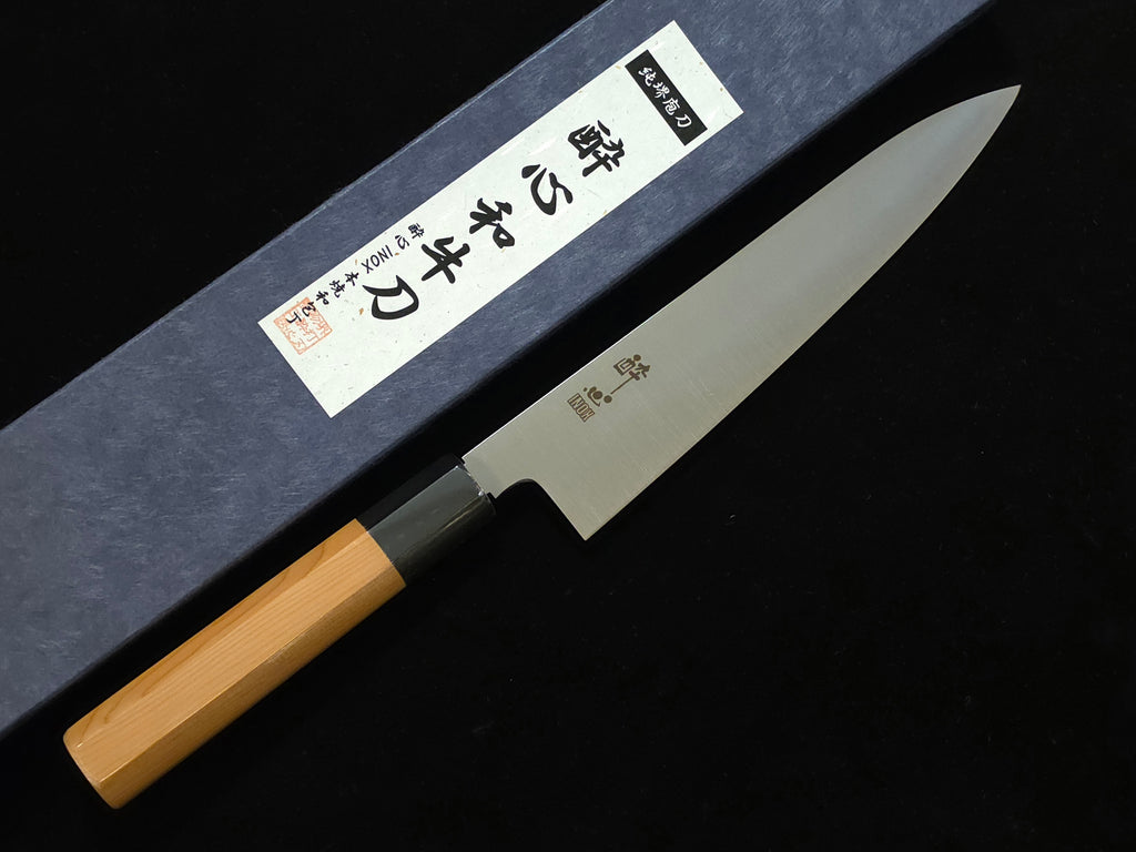 Suisin Inox Honyaki Gyuto 210mm