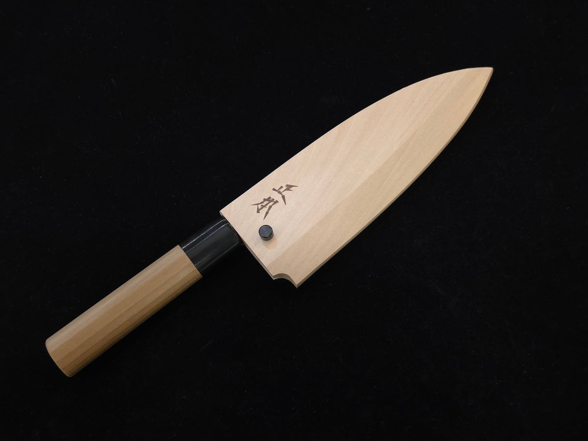 正本總本店白二鋼本霞出刃165mm連鞘