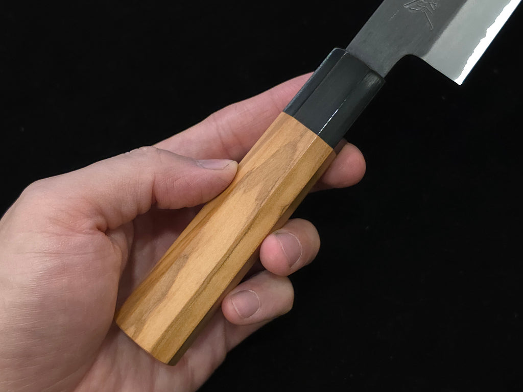 Ajikataya Shirogami 2 Kurochi Petty 135mm