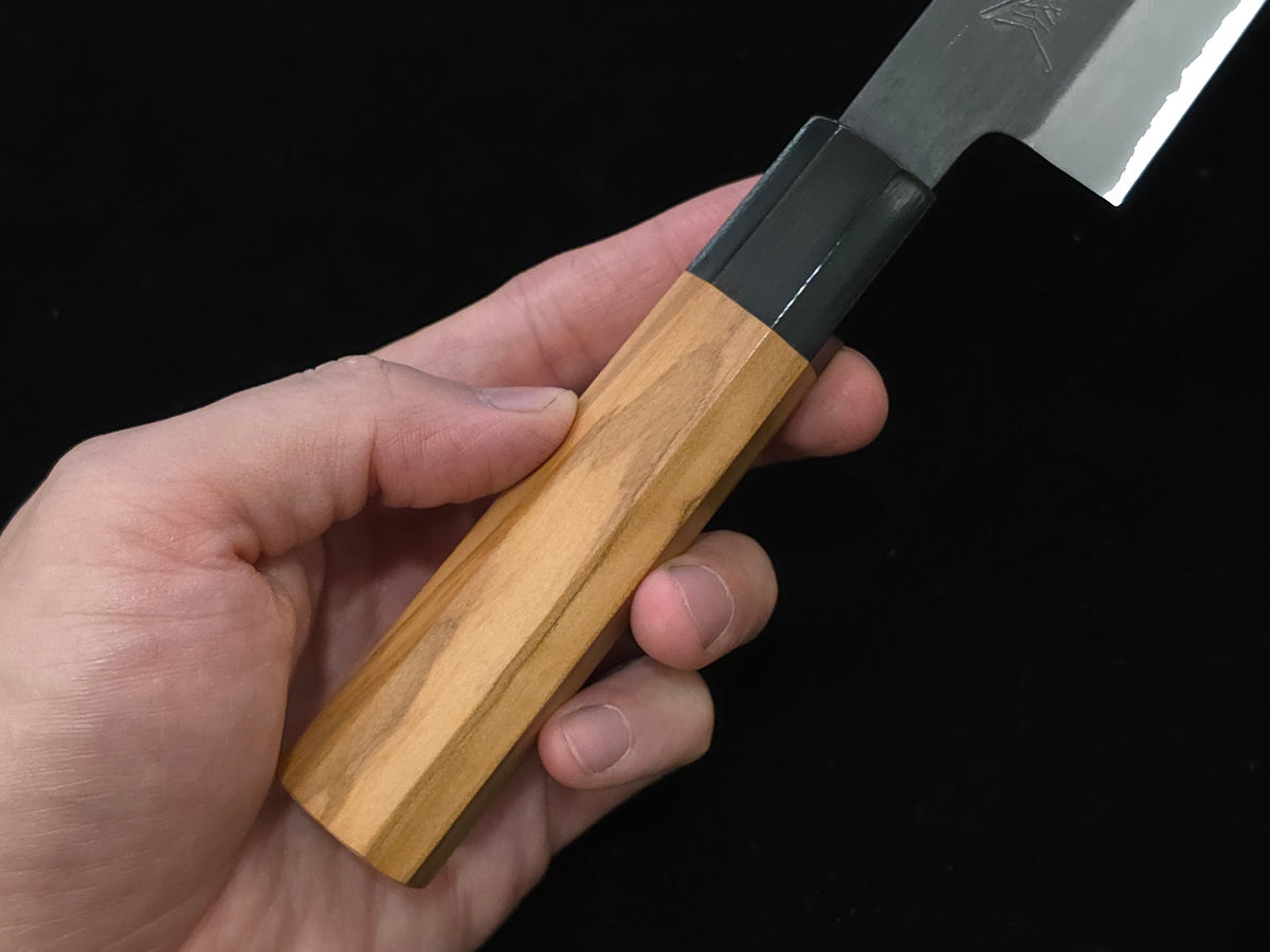 Ajikataya Shirogami 2 Kurochi Petty 135mm