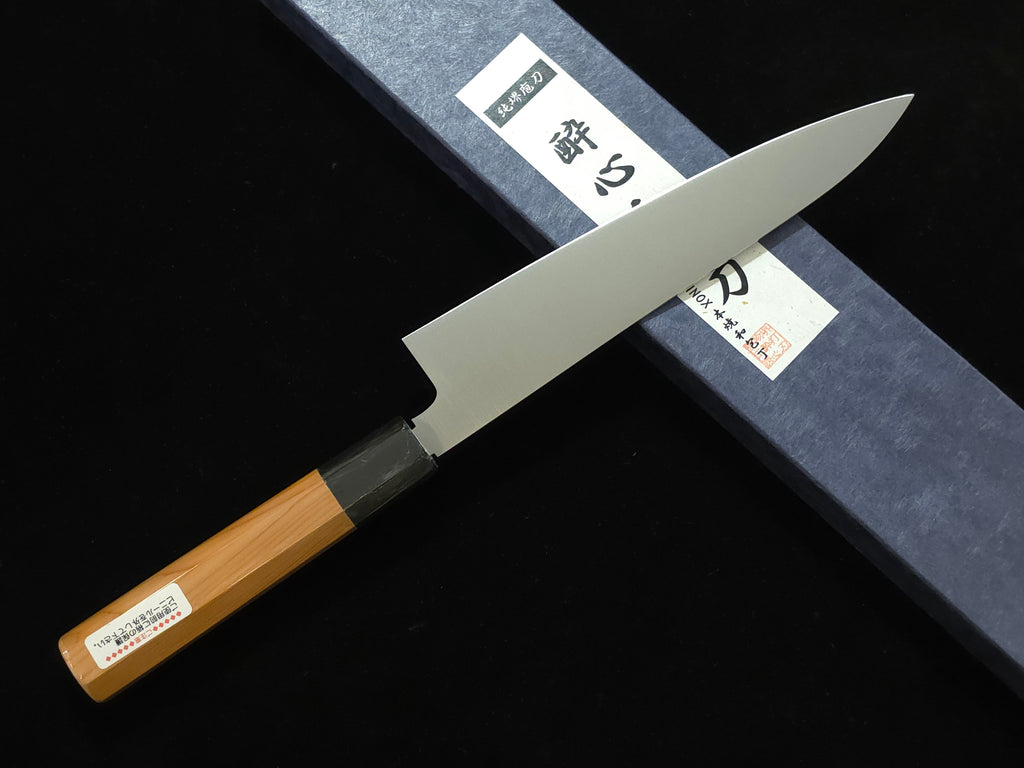 Suisin Inox Honyaki Gyuto 210mm