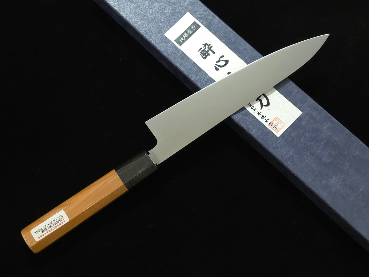 Suisin Inox Honyaki Gyuto 210mm