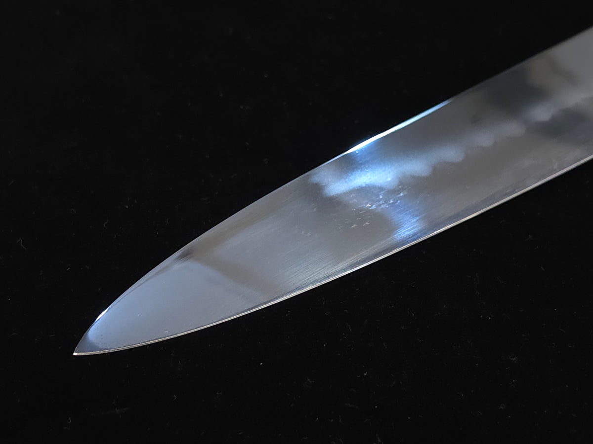 佑成白二鋼水本燒牛刀240mm