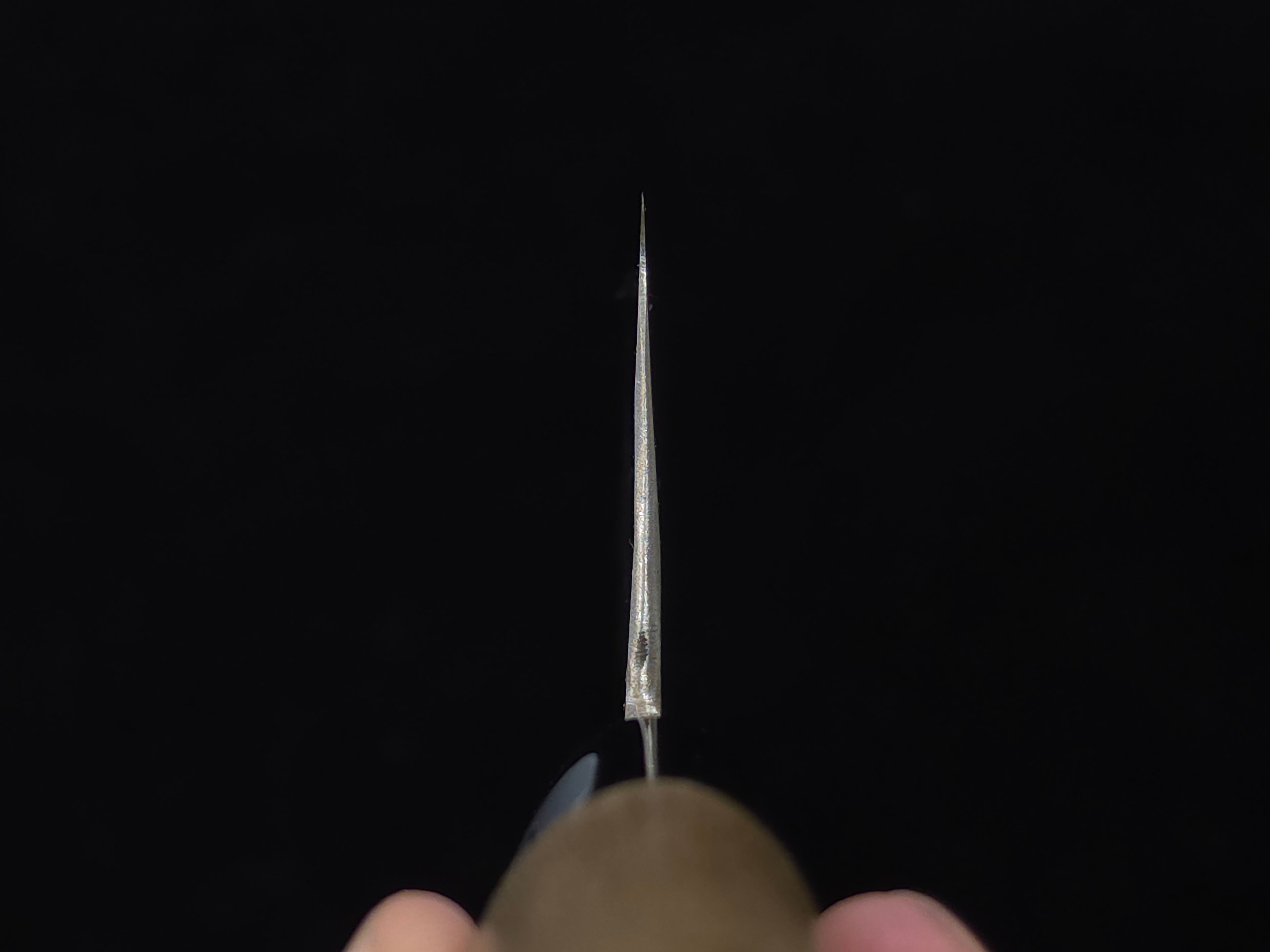 Teruyasu Fujiwara Nashiji Shirogami 1 Gyuto 180mm