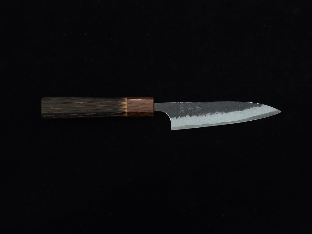 Yoshimi Kato Aogami Super Kurochi Petty 120mm