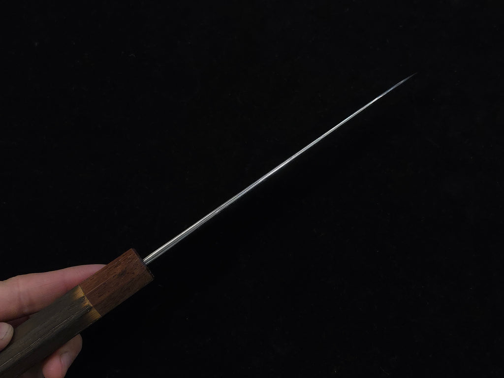 加藤義實超青鋼黑打三德刀170mm