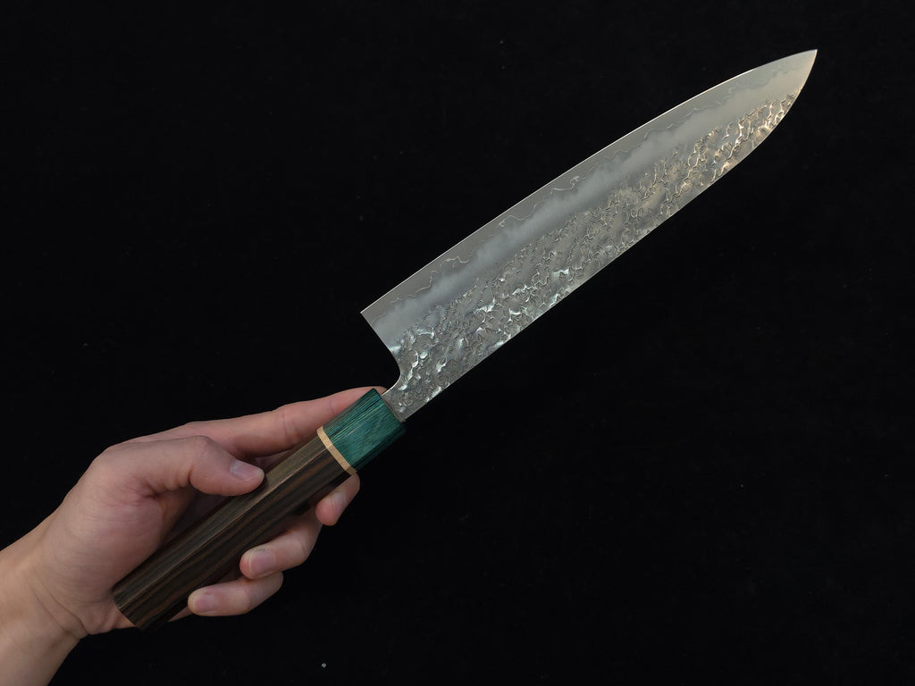 Makoto Kurosaki Samidorizuki SPG STRIX Gyuto 240mm