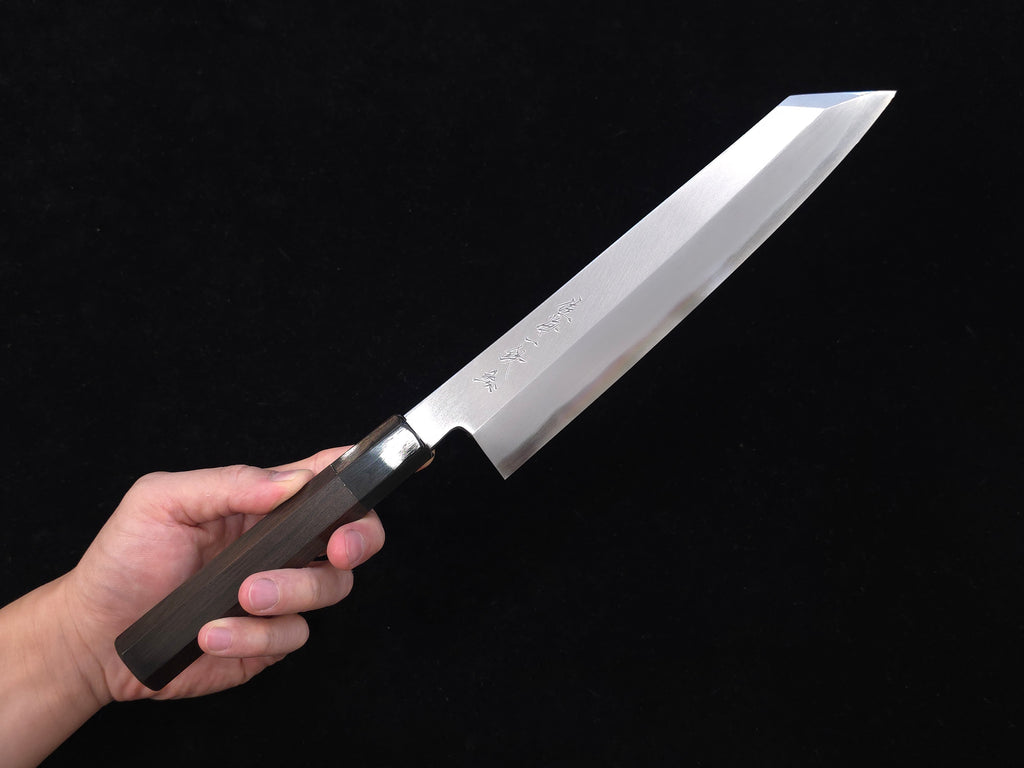 佐海一鉄 青二鋼幅廣切付240mm連鞘