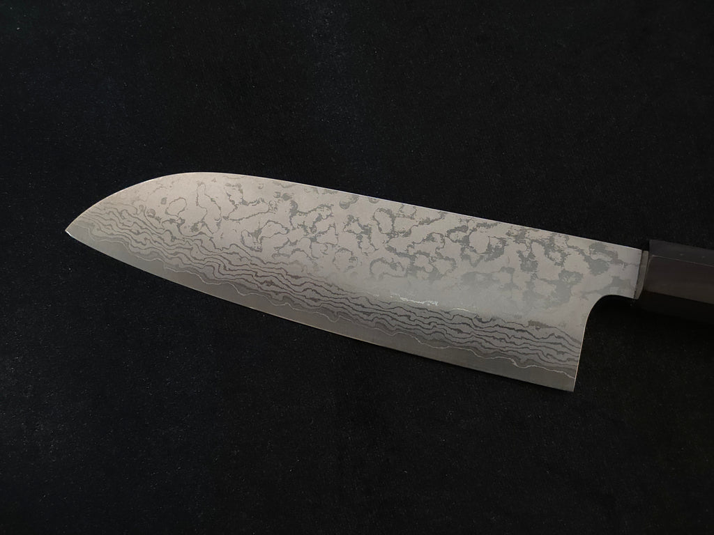 Makoto Kurosaki VG-7 Damascus Santoku 165mm