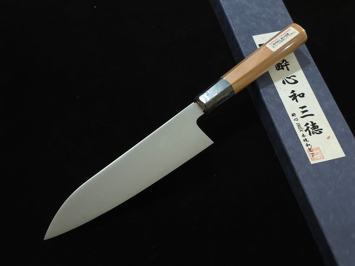 Suisin Inox Honyaki Santoku 170mm