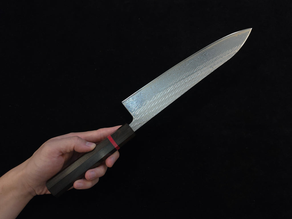 景作繩目AUS10 牛刀240mm