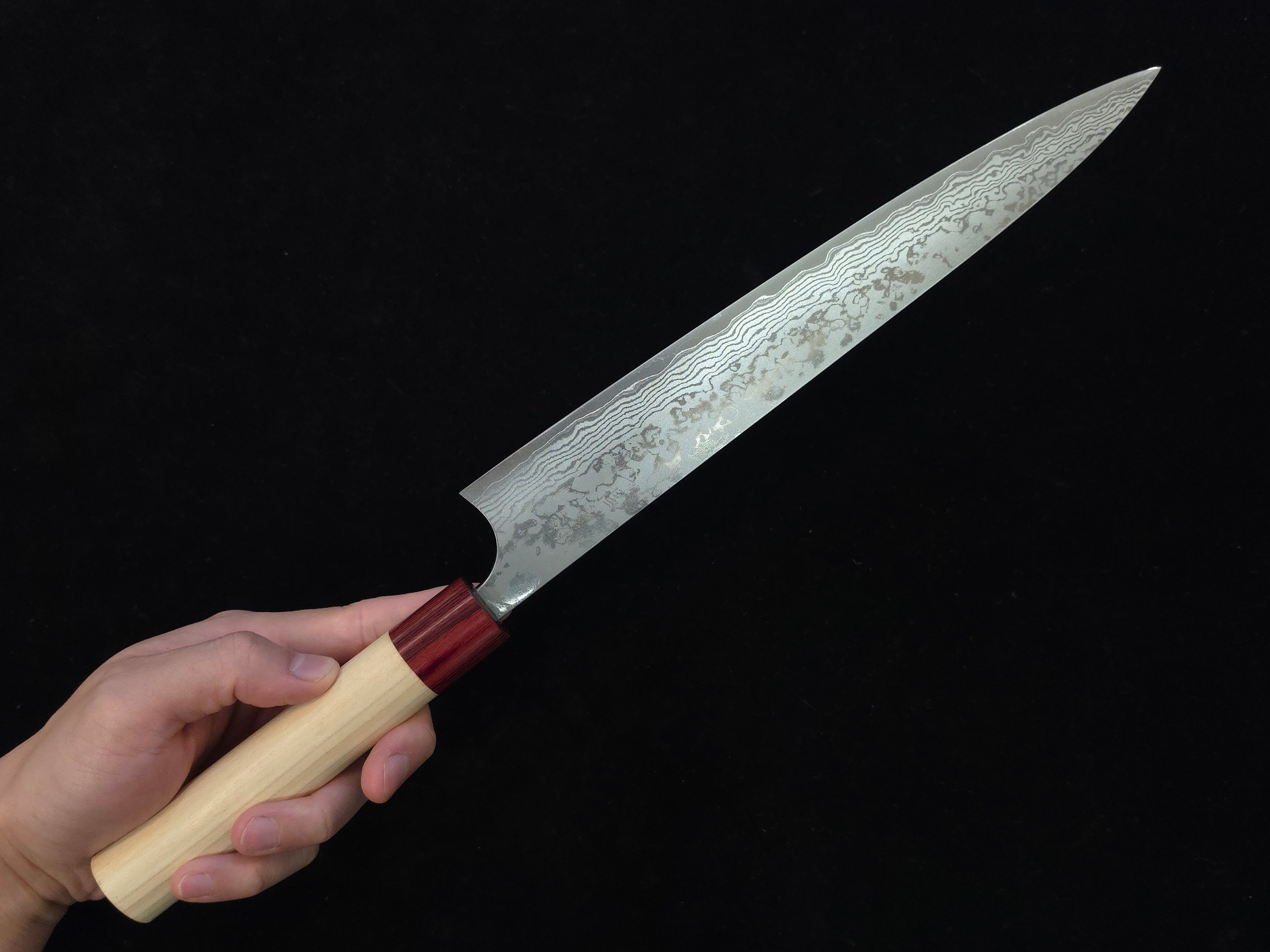 Masakage Kiri VG-10 Damascus Sujihiki 270mm