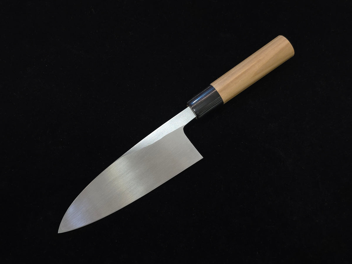 正本總本店白二鋼本霞出刃165mm連鞘