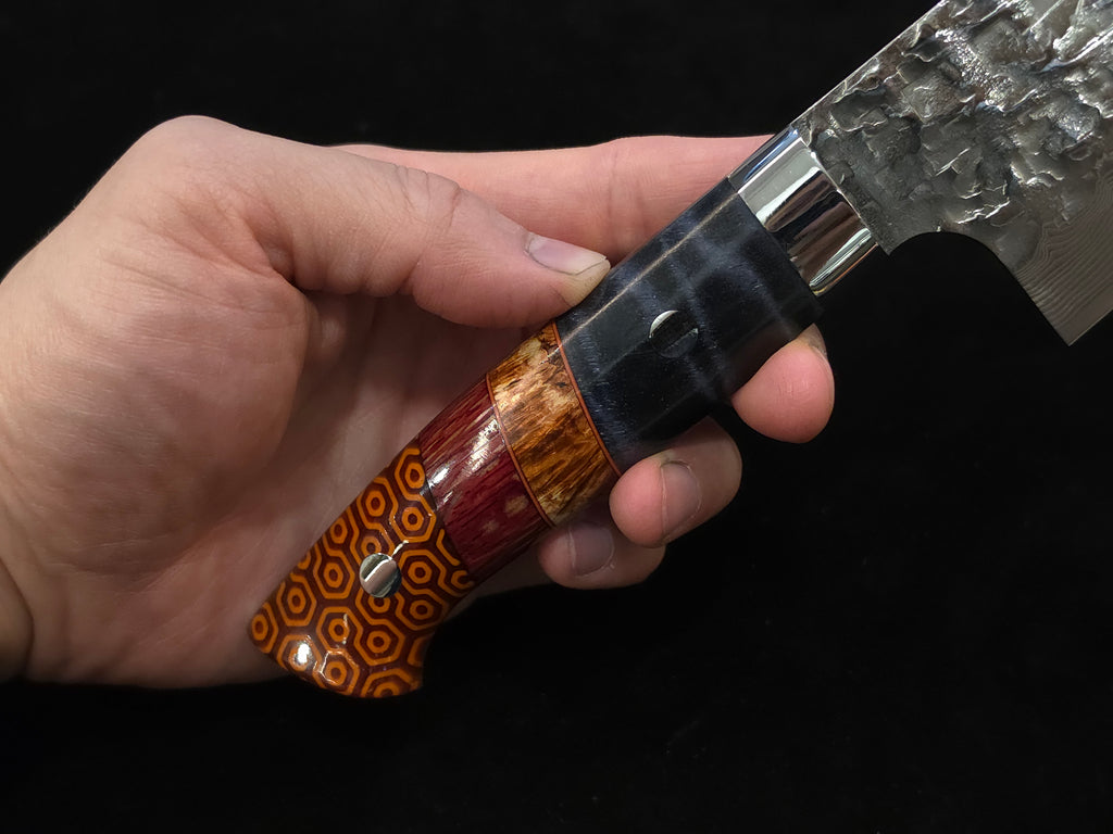Takeshi Saji Tsuchime VG-10 Santoku 180mm