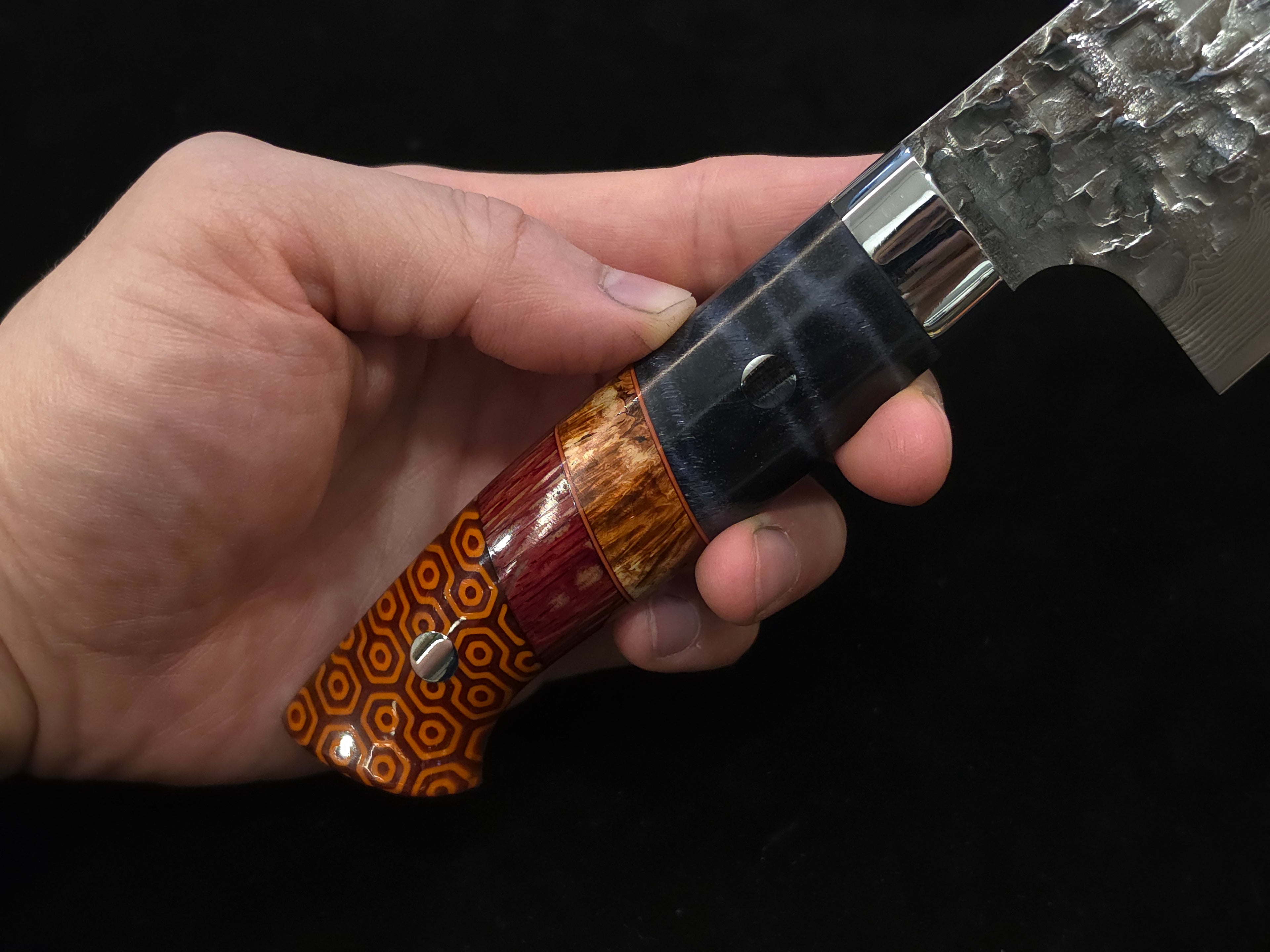Takeshi Saji Tsuchime VG-10 Santoku 180mm