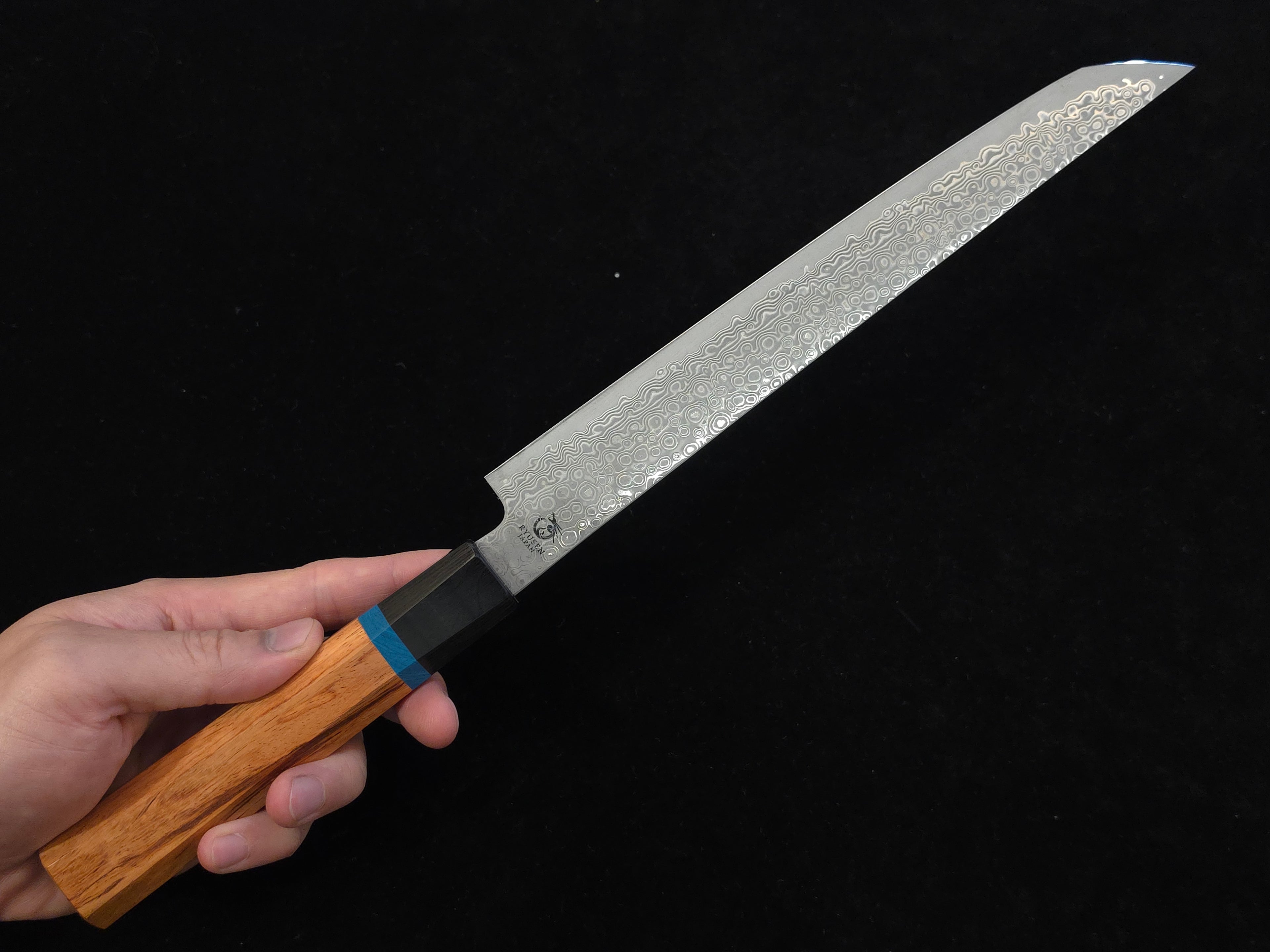 Ryusen Boten Unryu Kai VG-10 Kengata Sujihiki 260mm w/ Saya