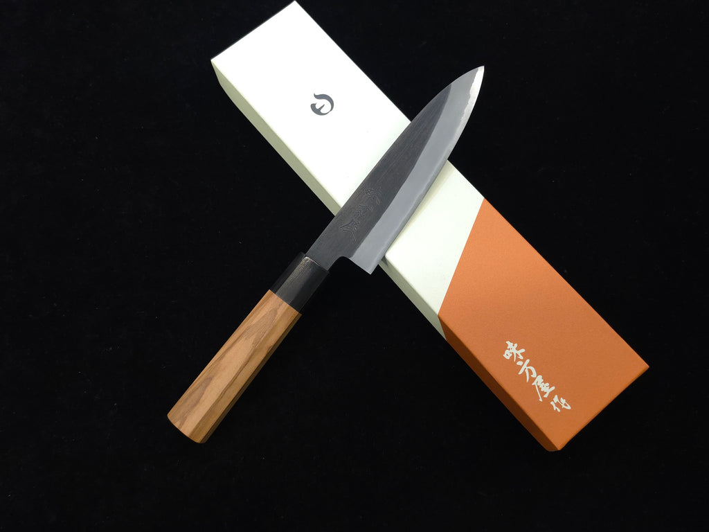 Ajikataya Shirogami 2 Kurochi Petty 135mm