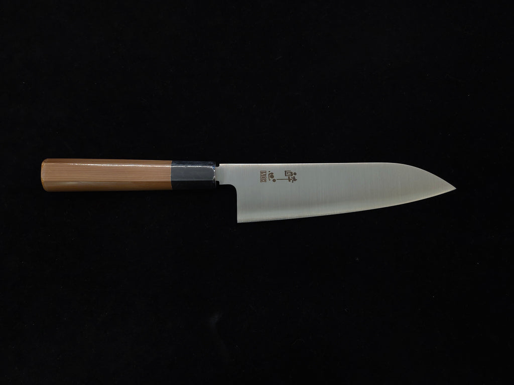 醉心Inox本燒三德刀170mm連鞘