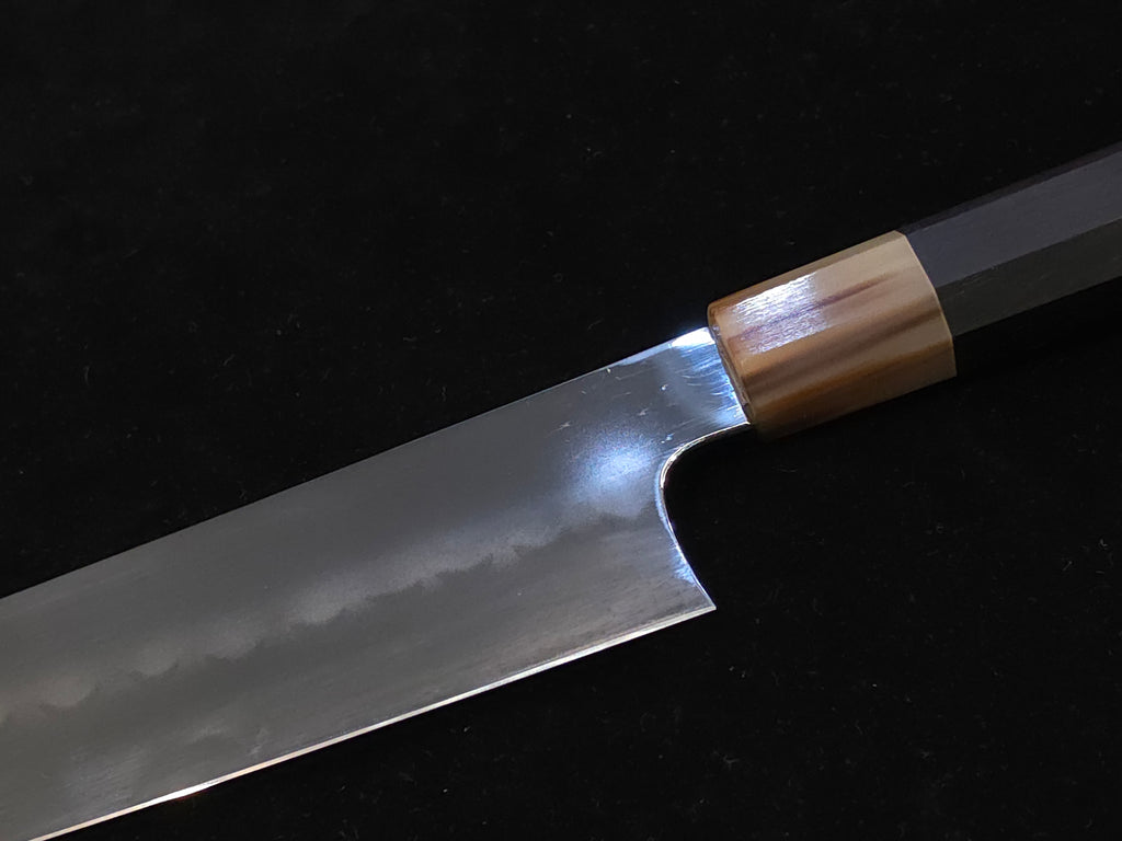 佑成白二鋼水本燒牛刀240mm