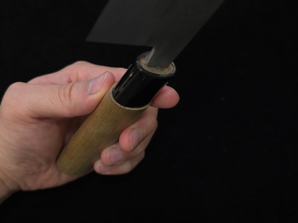 Teruyasu Fujiwara Nashiji Shirogami 1 Gyuto 180mm