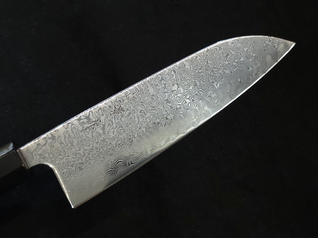 King SRS-13 Damascus Santoku 165mm