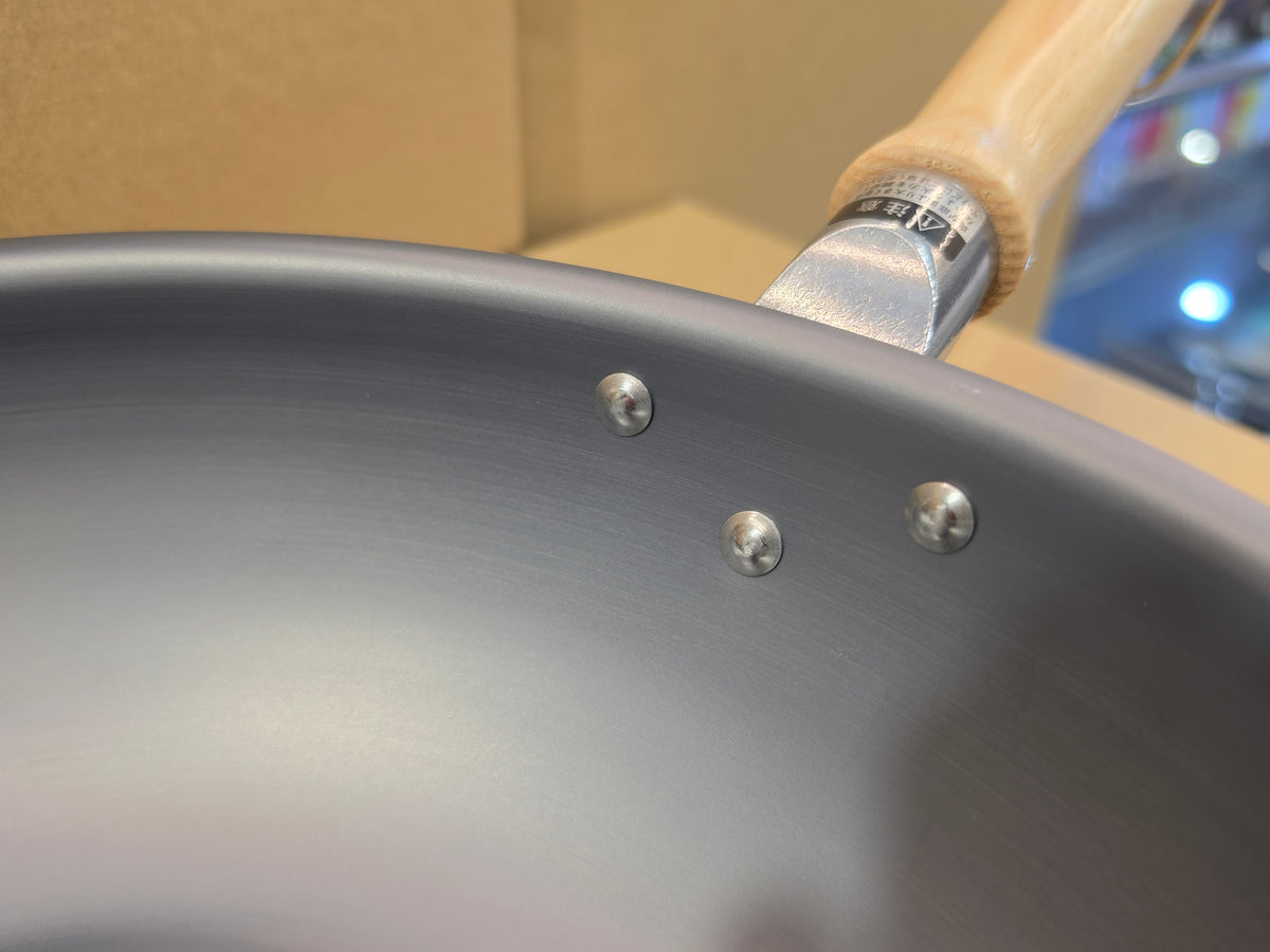 鐵匠窒化鐵平底炒鍋30cm