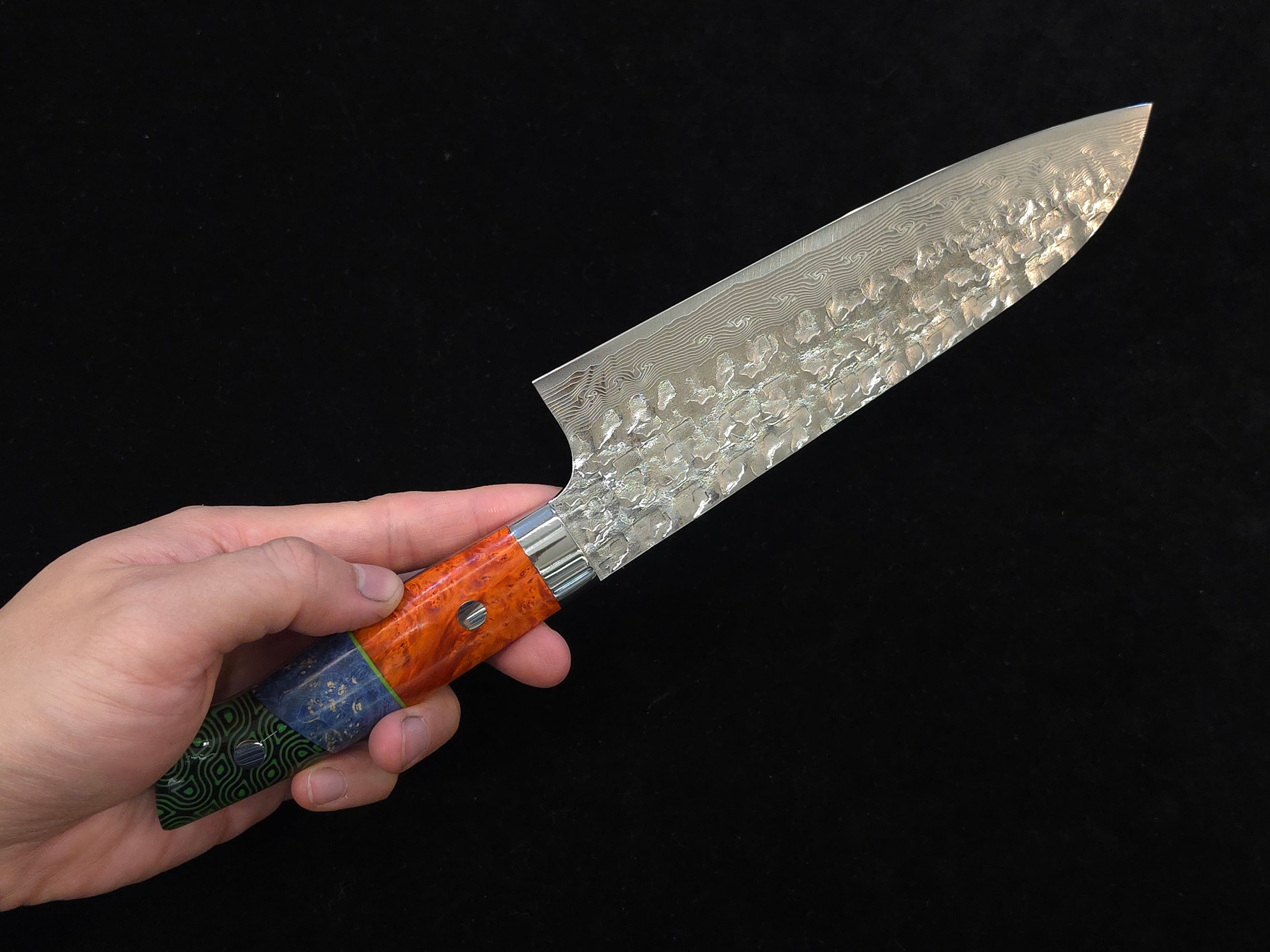 Takeshi Saji Tsuchime VG-10 Santoku 180mm