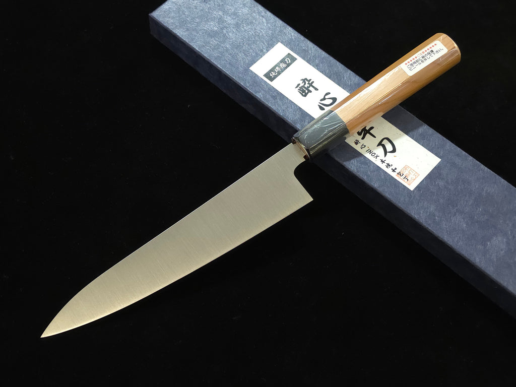 Suisin Inox Honyaki Gyuto 210mm