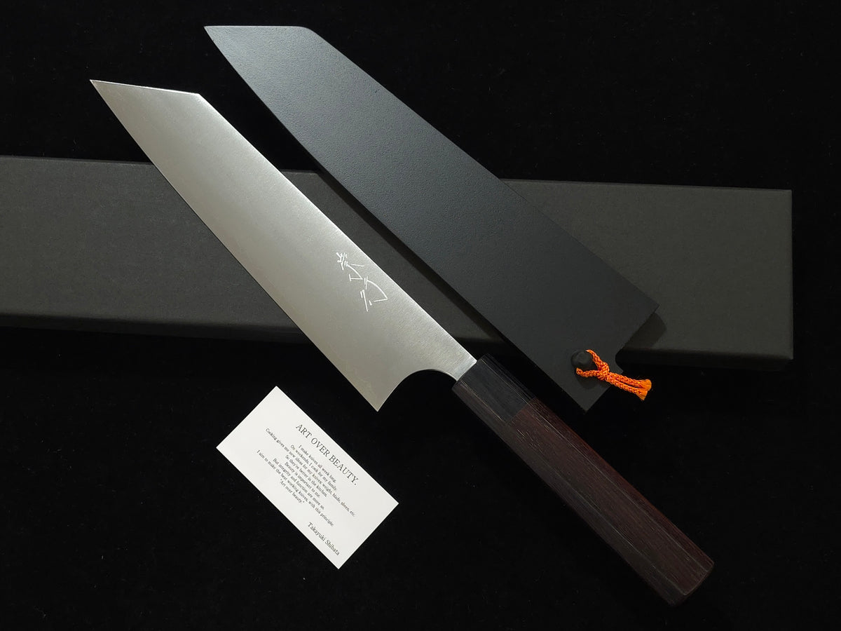 Takayuki Shibata Koutetsu SG-2 Kiritsuke Gyuto 210mm w/ Saya