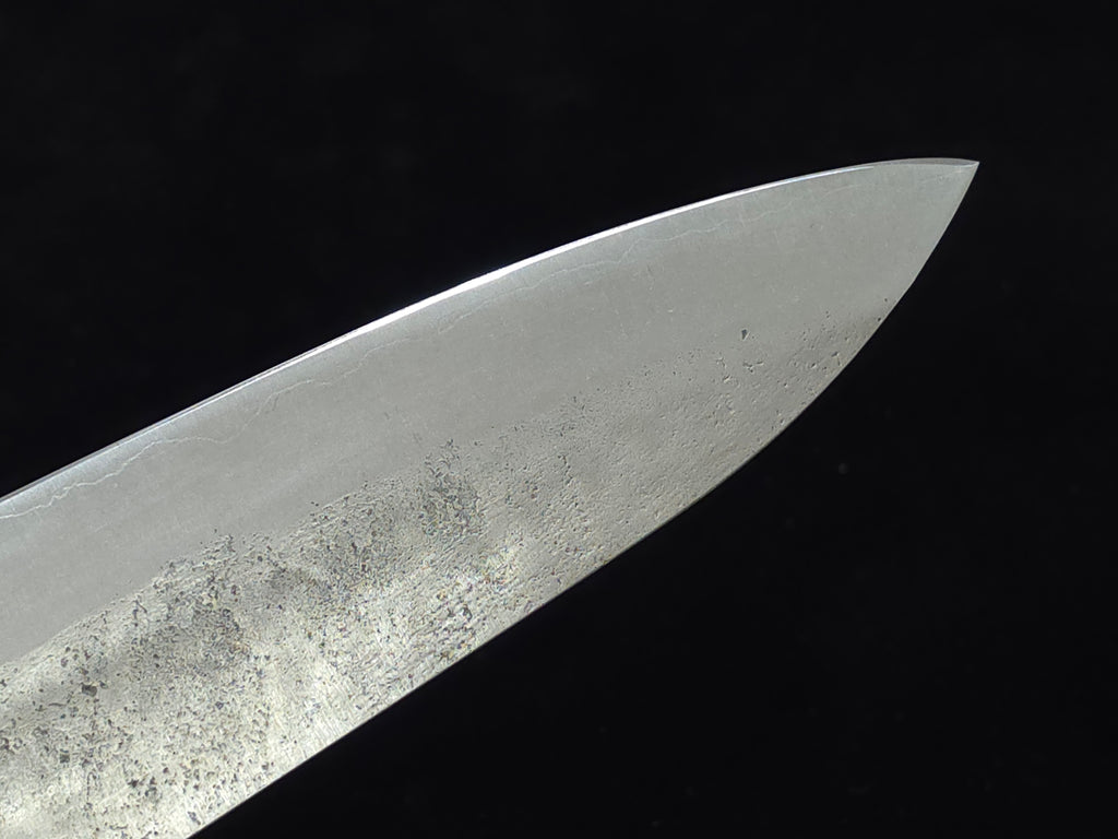 Teruyasu Fujiwara Nashiji Shirogami 1 Gyuto 180mm