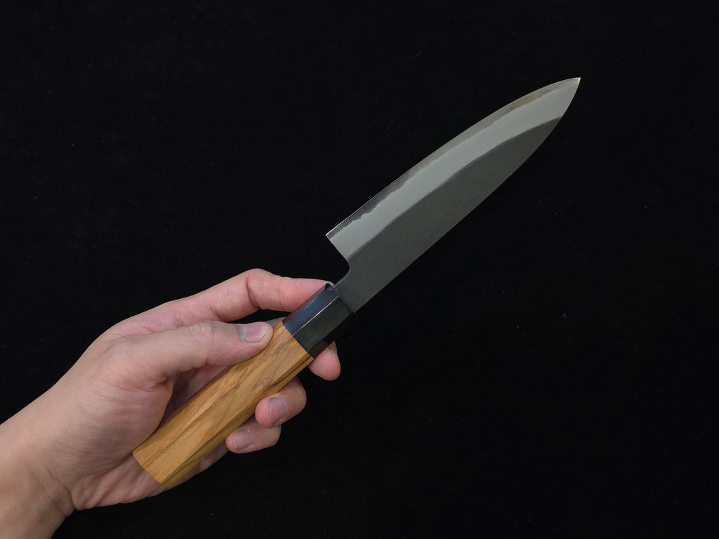 Ajikataya Shirogami 2 Kurochi Petty 135mm