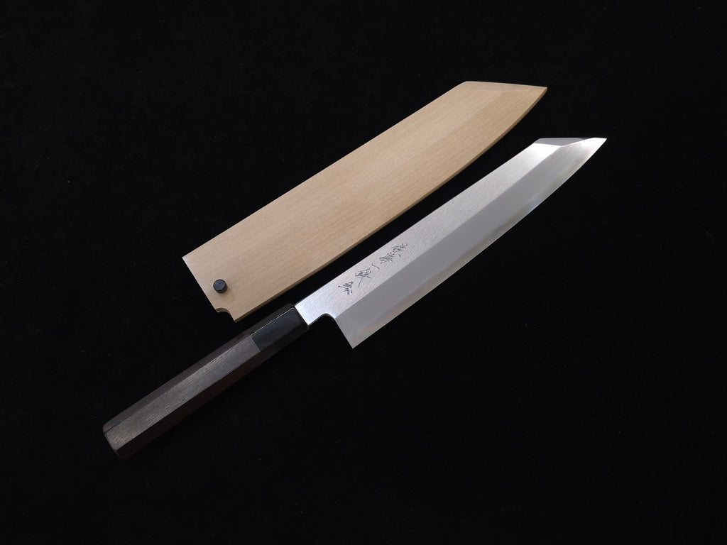 佐海一鉄 青二鋼幅廣切付240mm連鞘