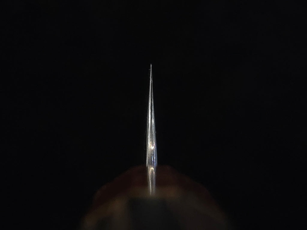 Yoshimi Kato Aogami Super Kurochi Petty 120mm