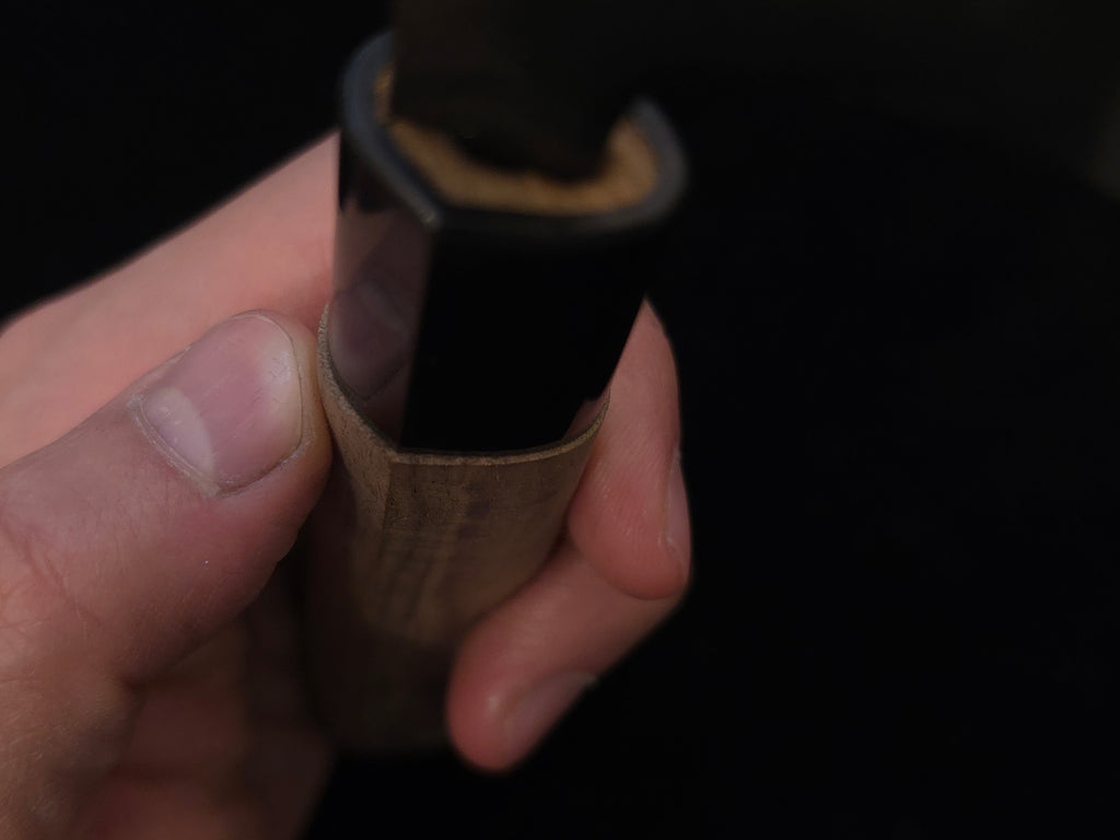 Zakuri Aogami Super Kurouchi Bunka 180mm