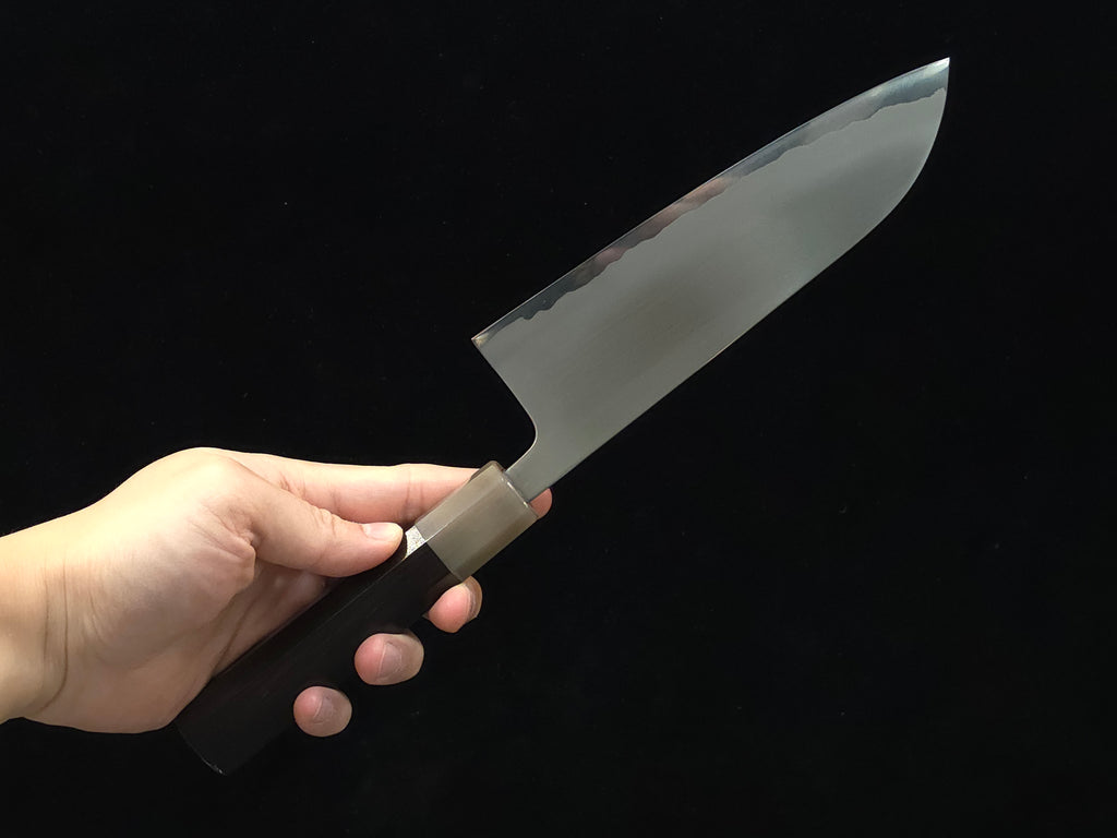 Toshihiro Wakui Shirogami 2 Santoku 170mm