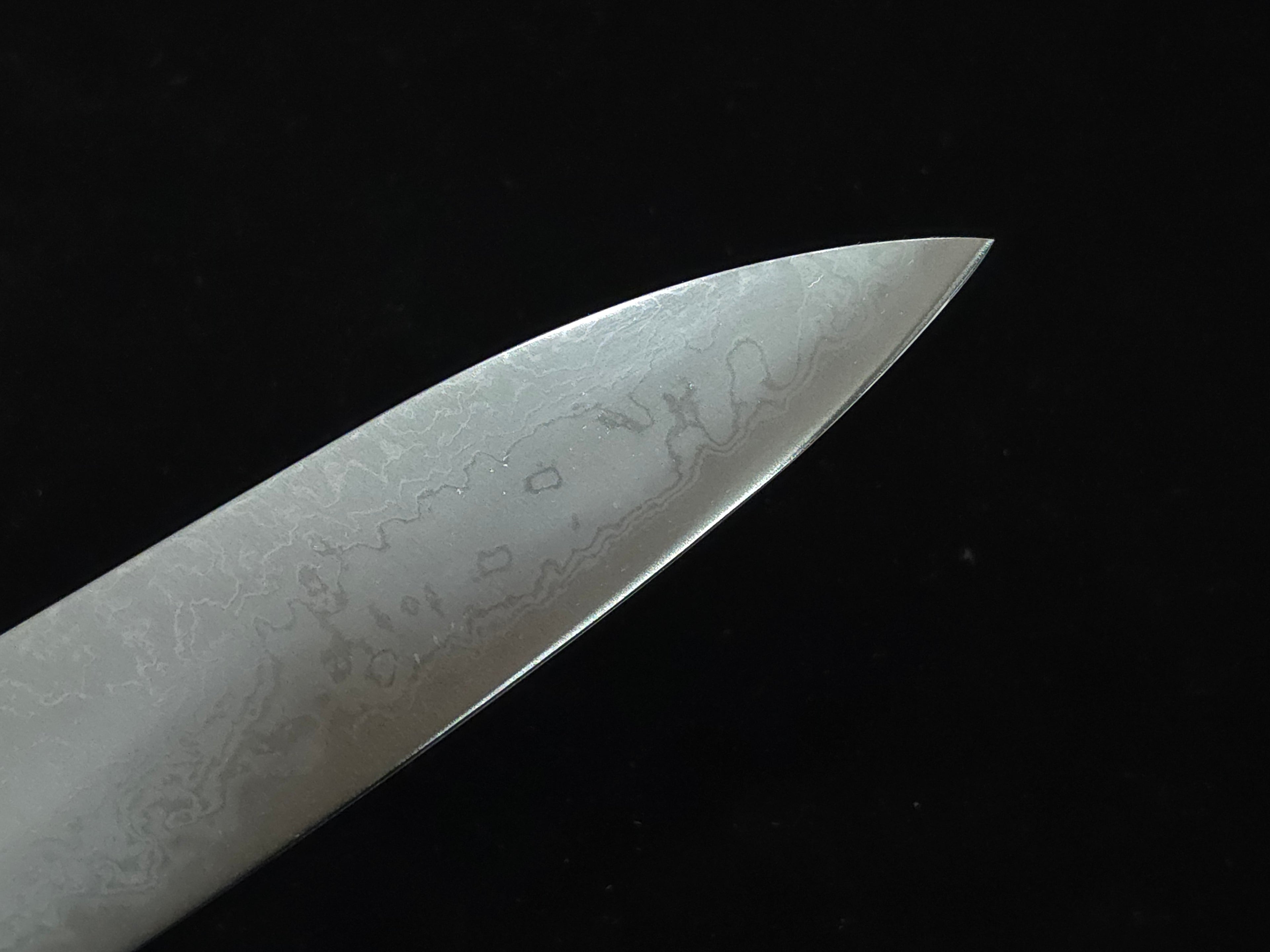 梶原務青二墨流牛刀180mm